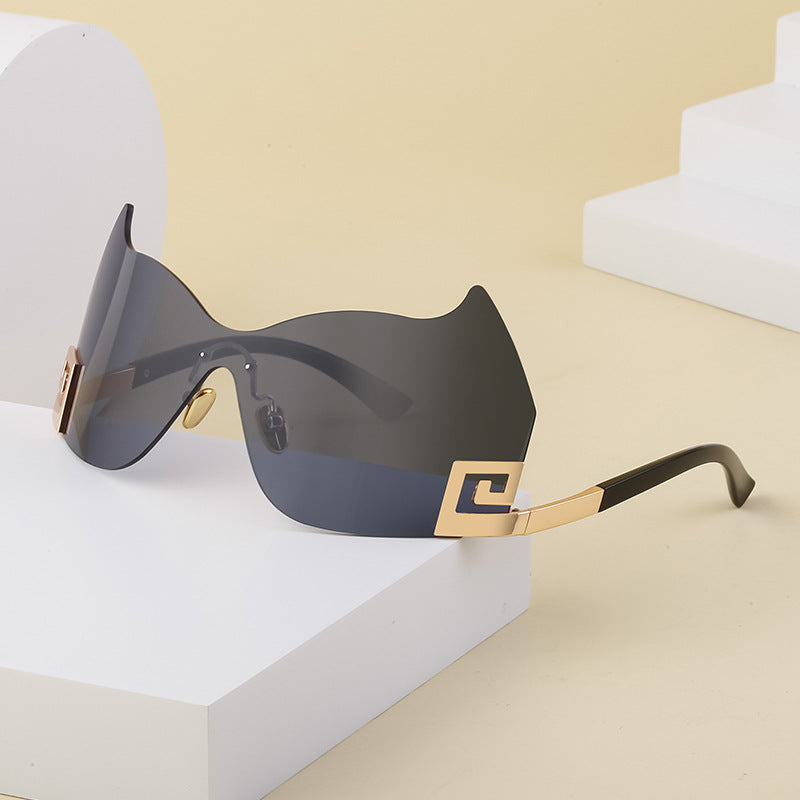 Wholesale PC Frameless Cycling Ladies Sunglasses